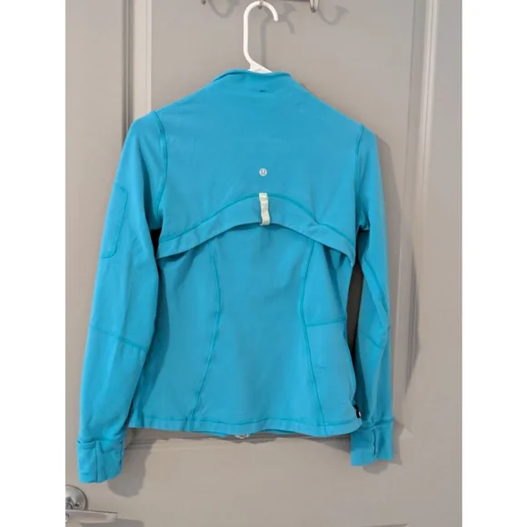 Women's Lululemon Jacket Full Zip Blue - Picture 7 of 13
